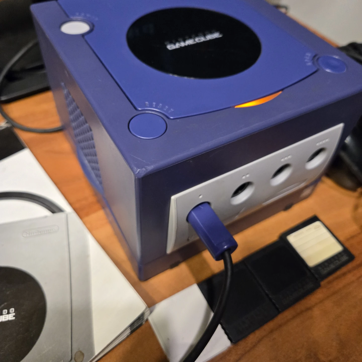 Disc reader faulty. GAMECUBE LOT. All original. Firm. 4 mem card - photo 4