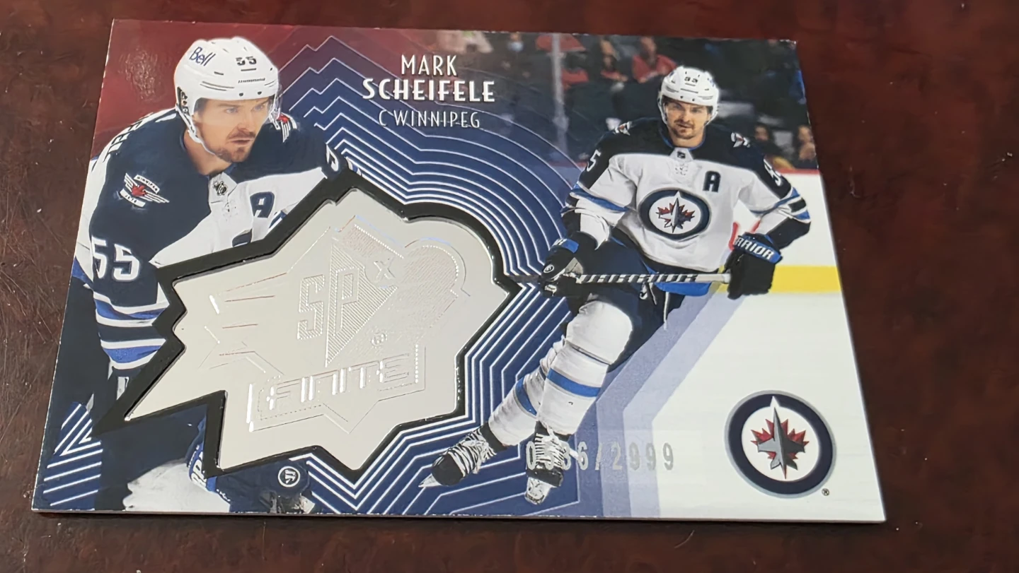 2021-22 Upper Deck Extended Series Mark Scheifele Hockey Card