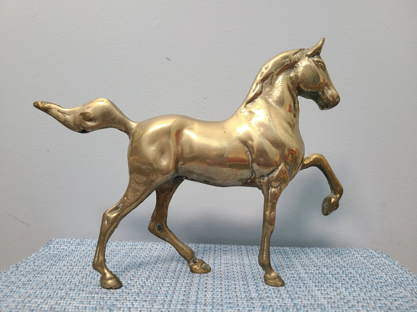 Vintage Brass Horse Figurine - photo 2