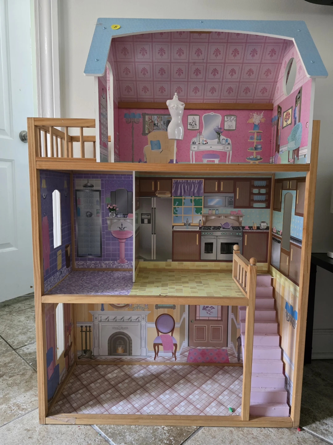 Wooden Dollhouse