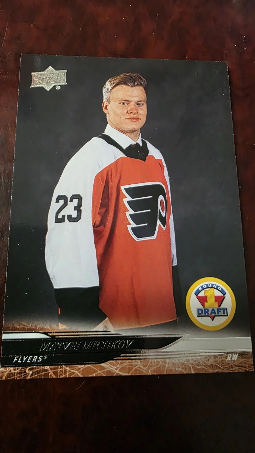 Matvei Michkov Flyers Hockey Card 2024-25
