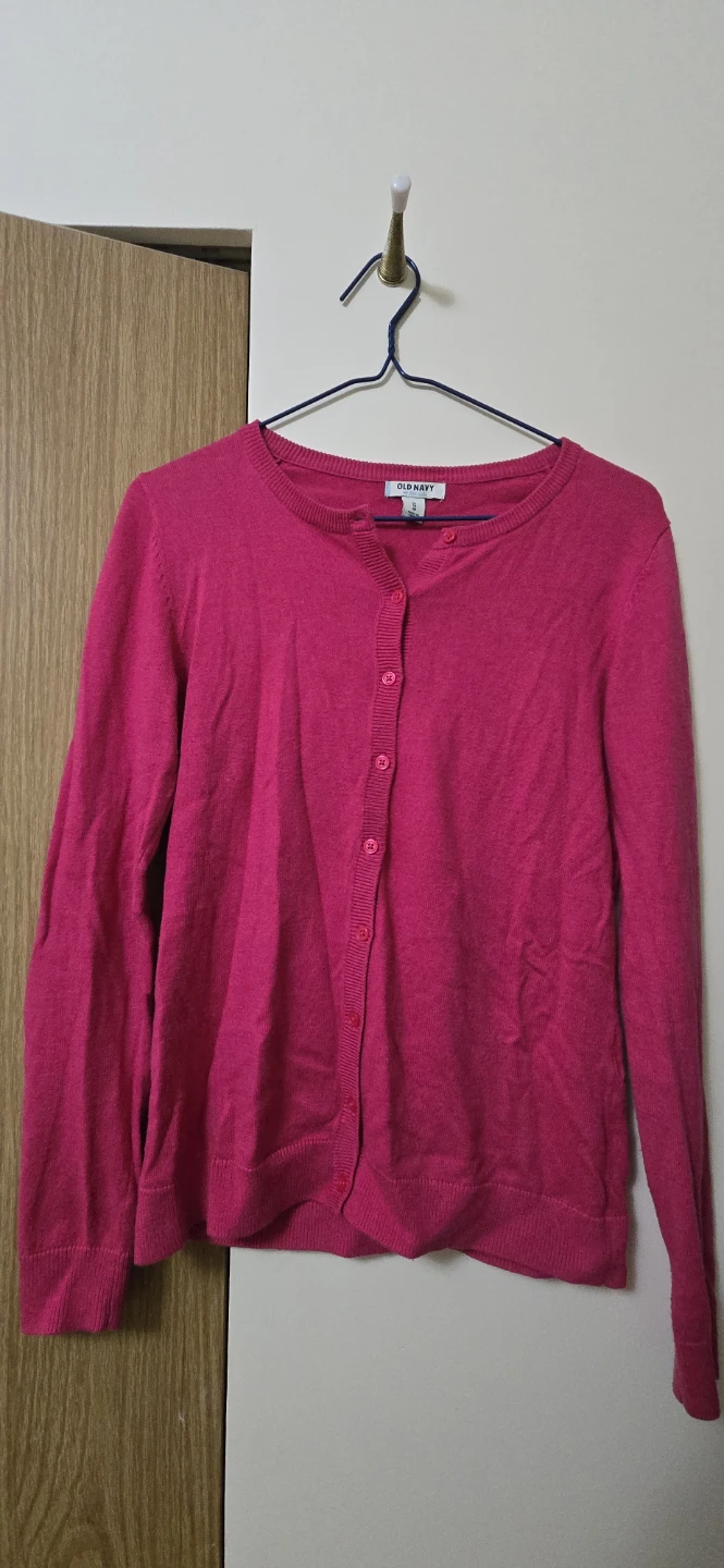 Old Navy cardigans in green and pink size XS