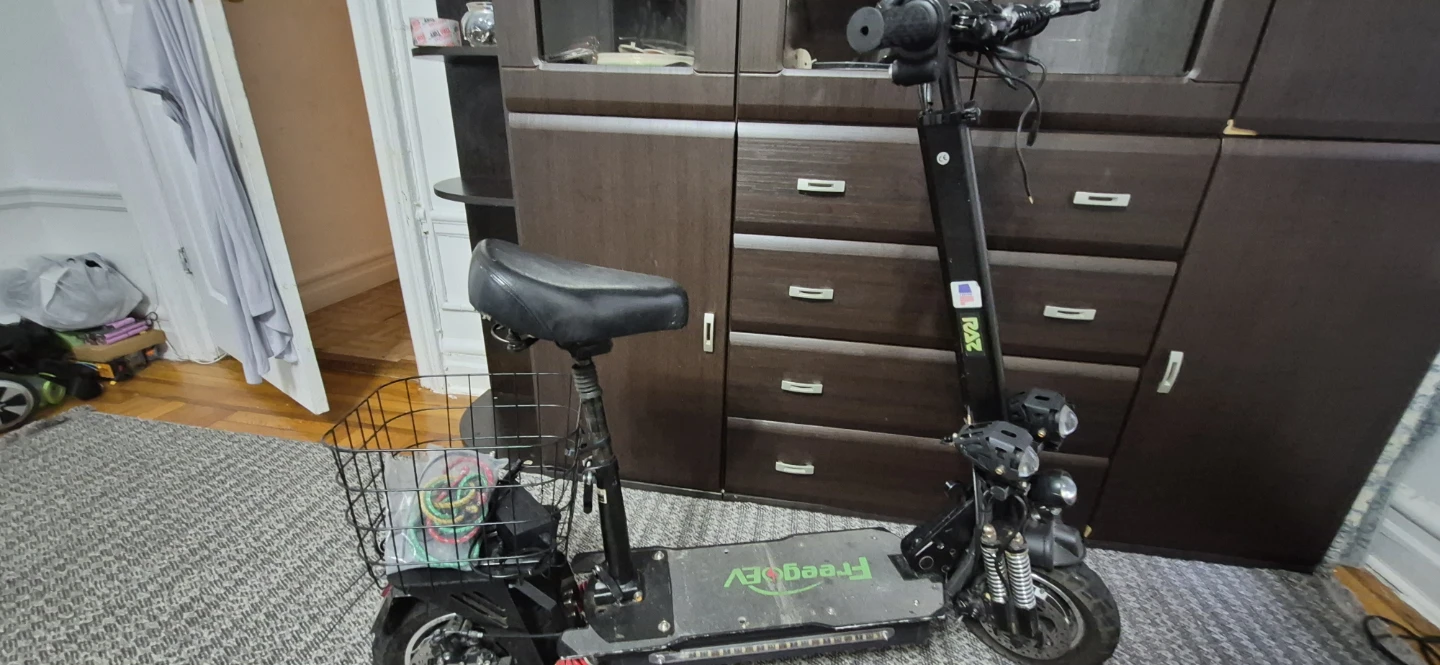 Freegoev modded electric scooters