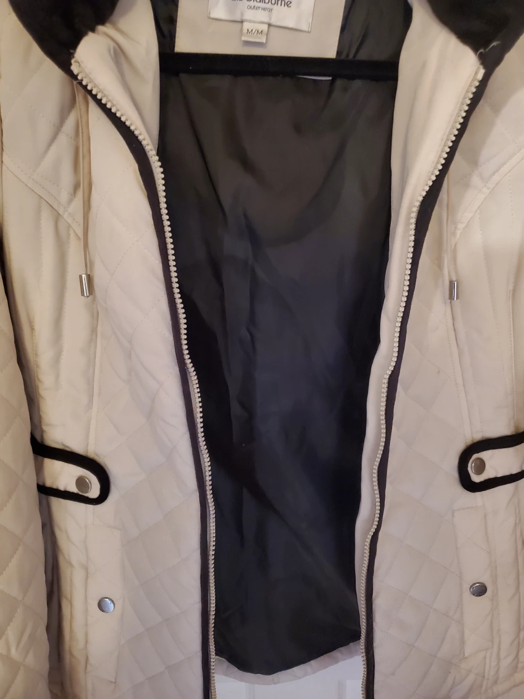 Quilted Liz Claiborne Lined Jacket...New - photo 5
