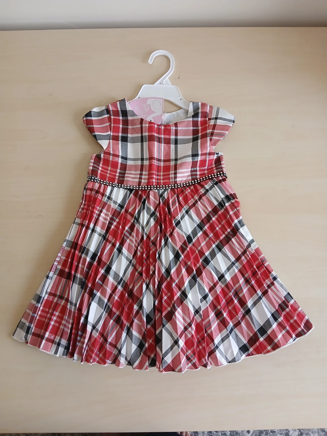 Girls Plaid Dress