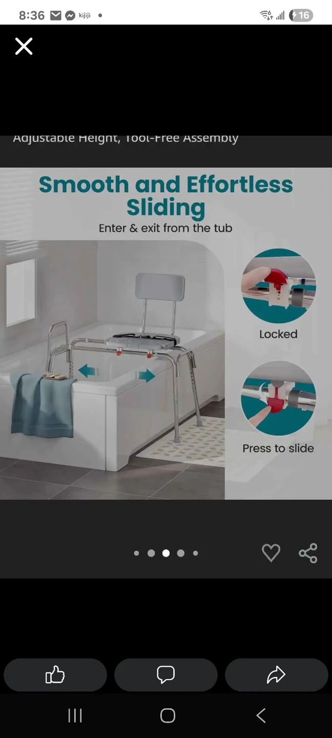 sliding Bath transfer bench brand new