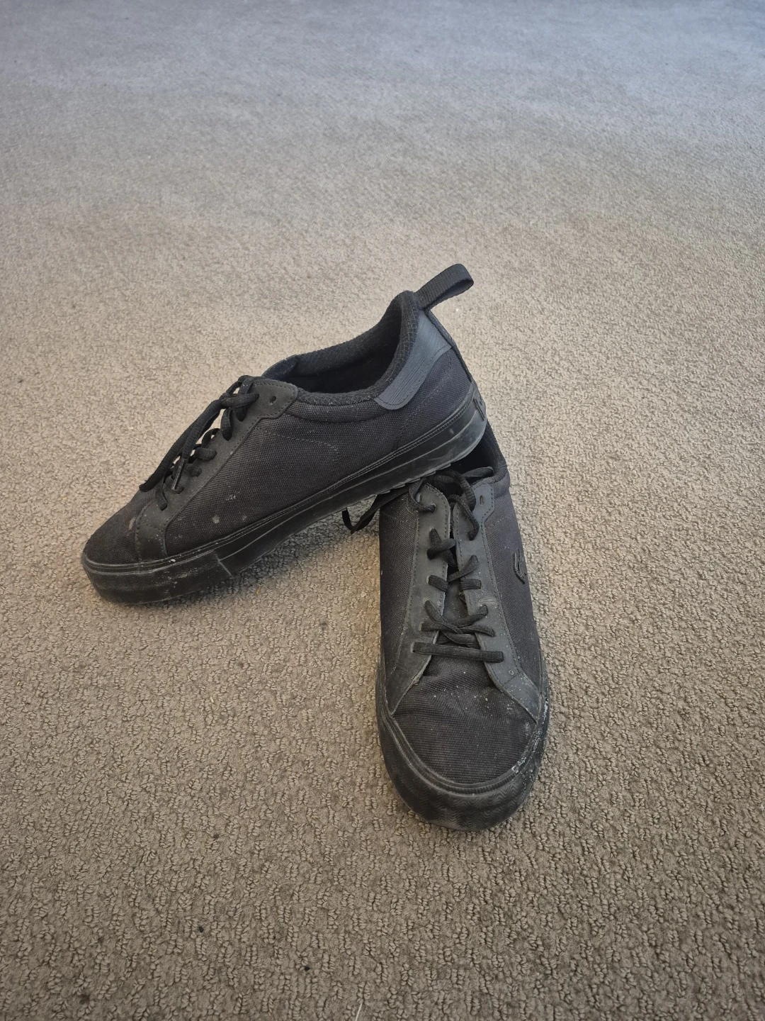 Lacoste Black Canvas Sneakers - photo 5