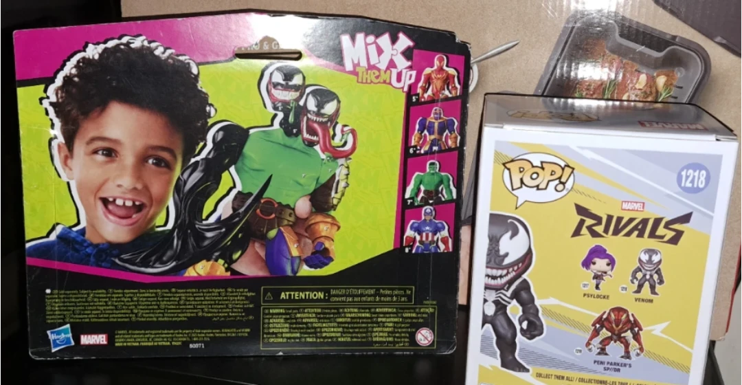 MARVEL HASBRO/ FUNKO, VENOM FIGURE & MIX MASHERS SET!! - photo 5