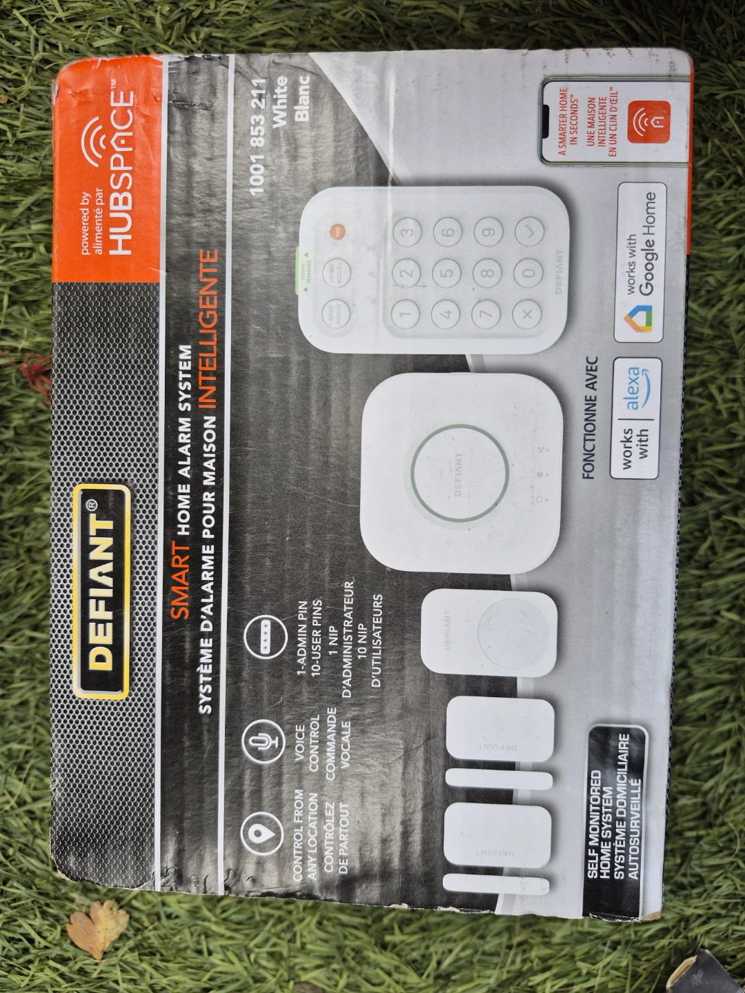 Defiant Smart Home Alarm System White