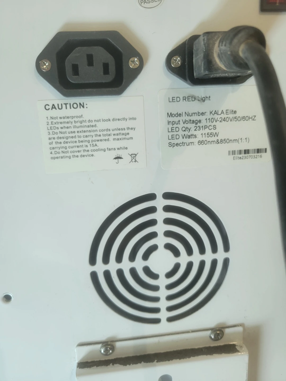 KALA Red Light Elite Panel - photo 3