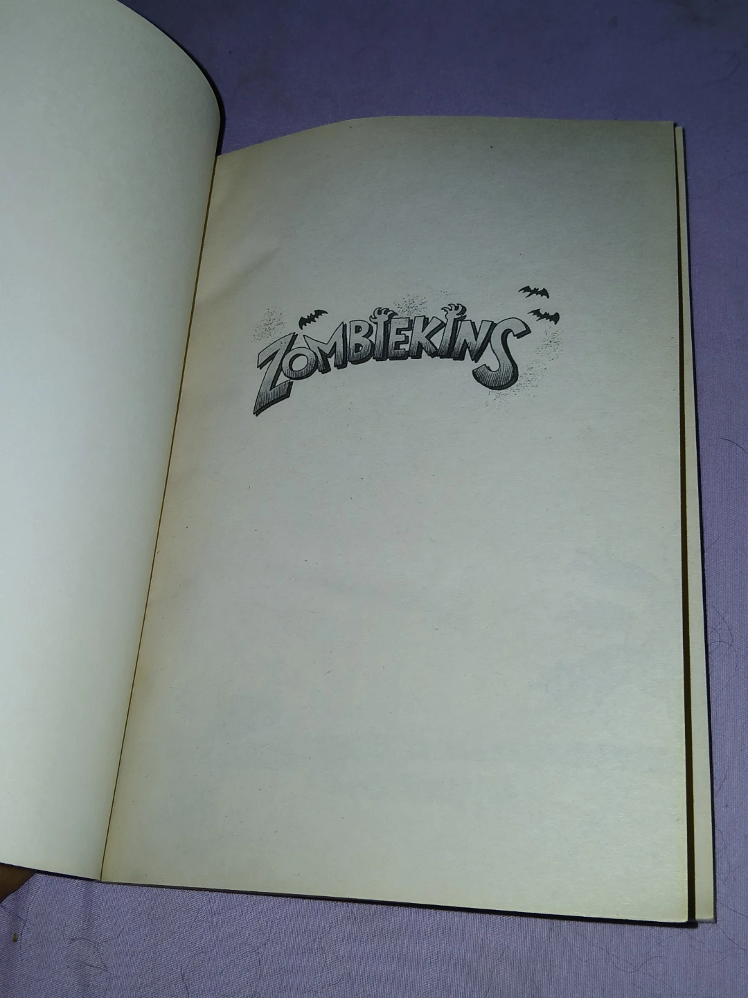ZOMBIEKINS by Kevin Bolger Children's Book - photo 2