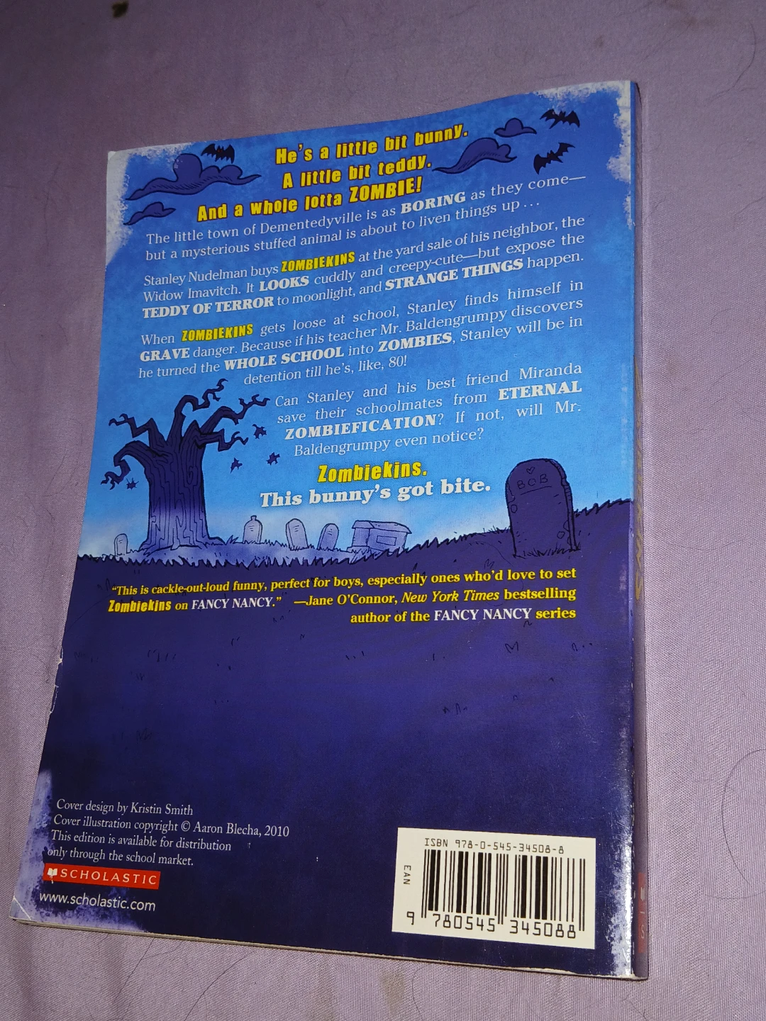 ZOMBIEKINS by Kevin Bolger Children's Book - photo 4