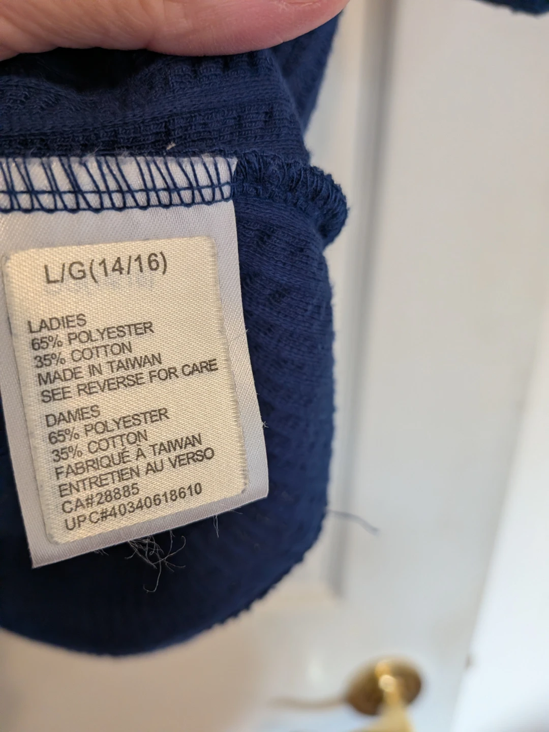 Navy Blue Cardigan Top - L/G (14/16) - photo 3