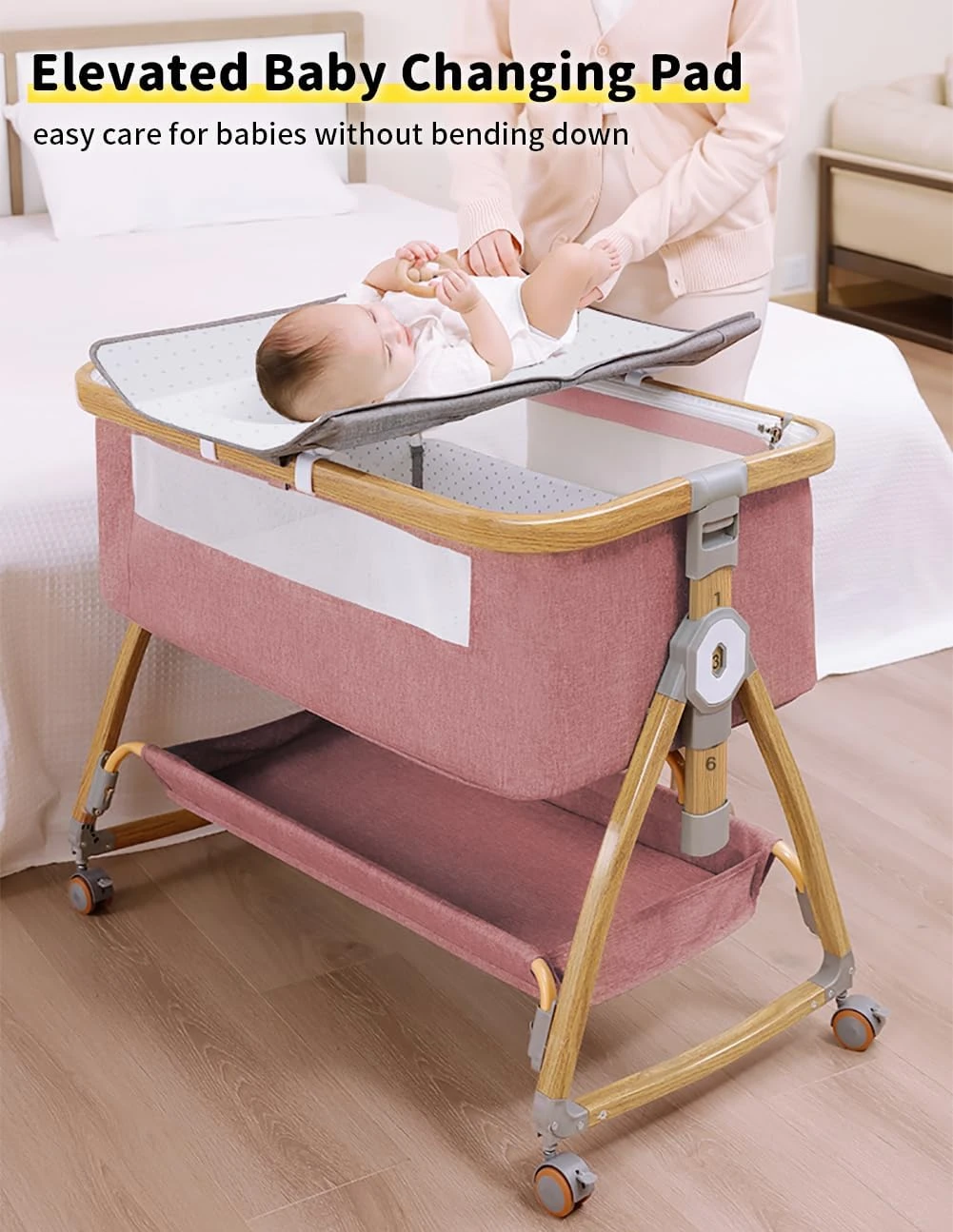 BNIB - Bonbay Baby Bassinet 4 in 1 - photo 3