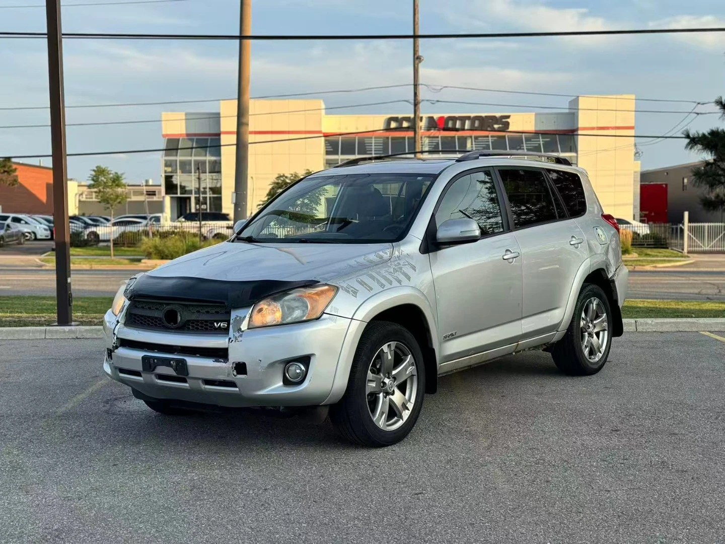 2009 Silver Toyota RAV4 V6 AWD
