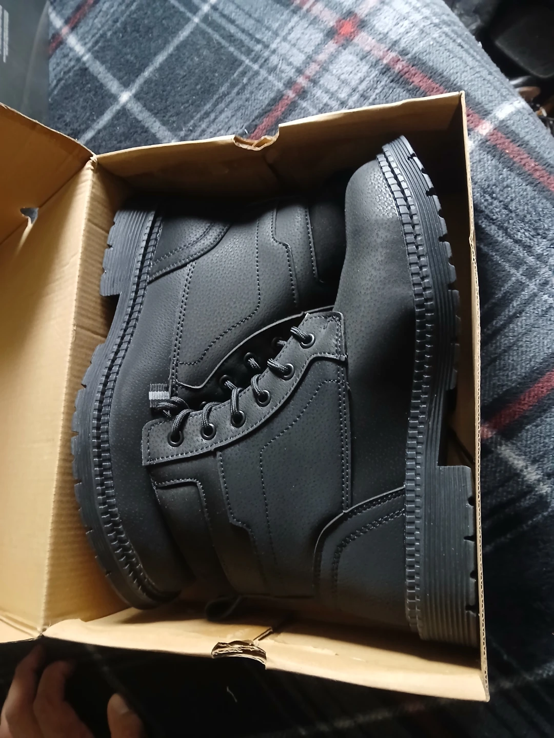ANGRYRAM Steel Toe Work Boots - photo 3