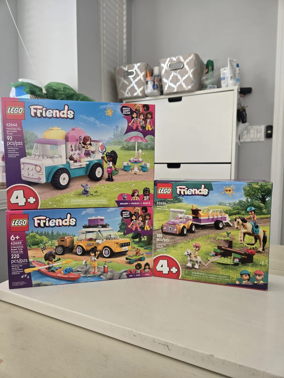 3 brand new lego friends toy lot