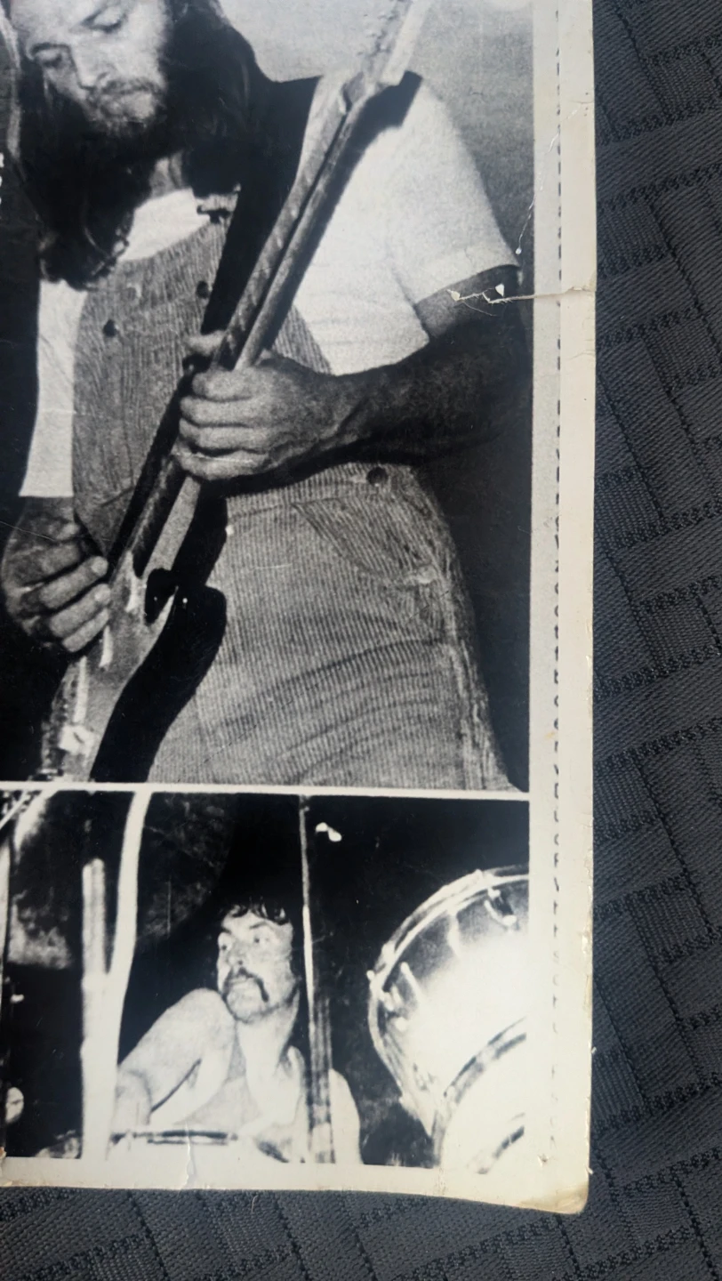 Vintage 70'd Pink Floyd Concert postcard - photo 5