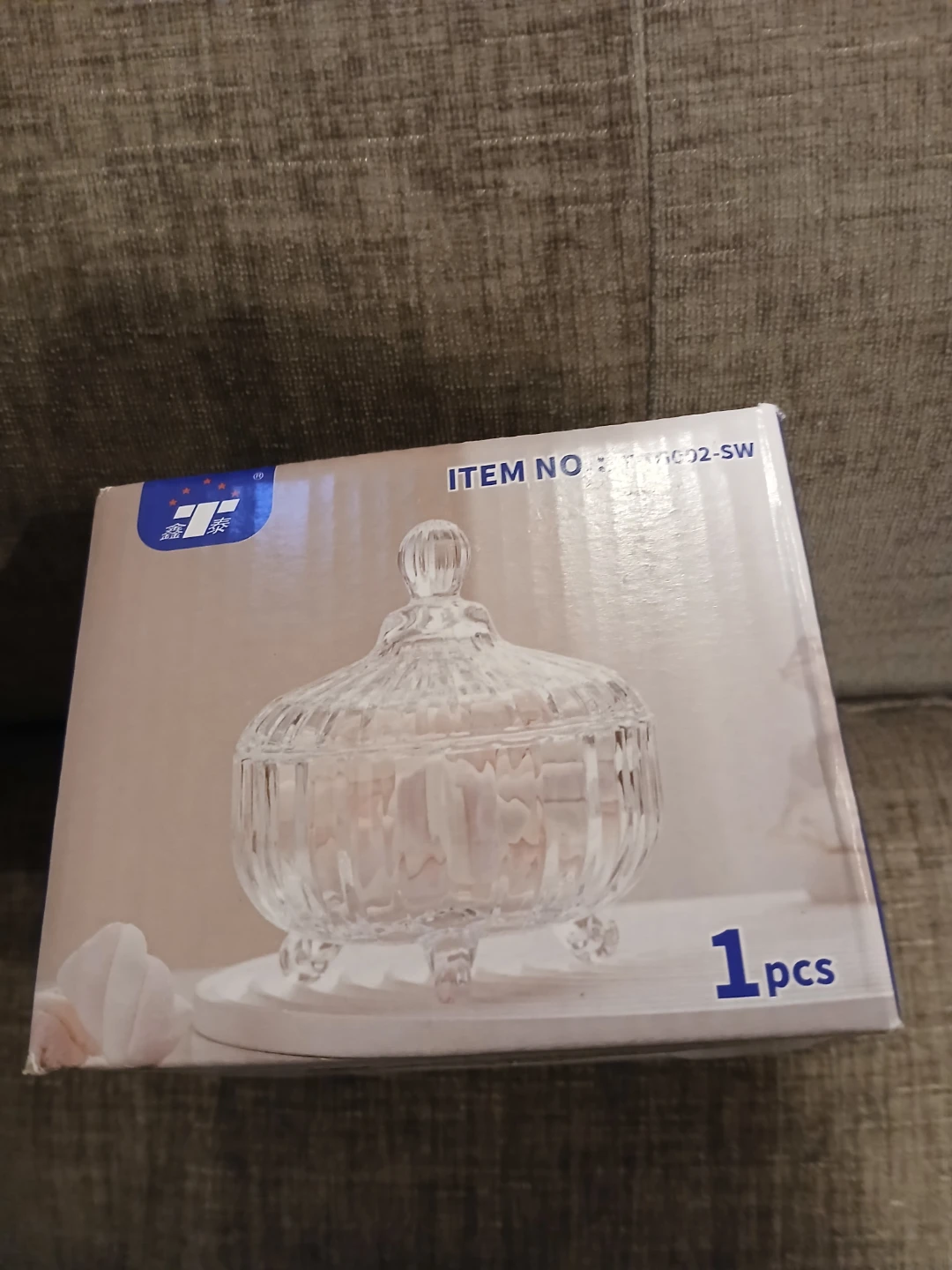Glass Candy Dish