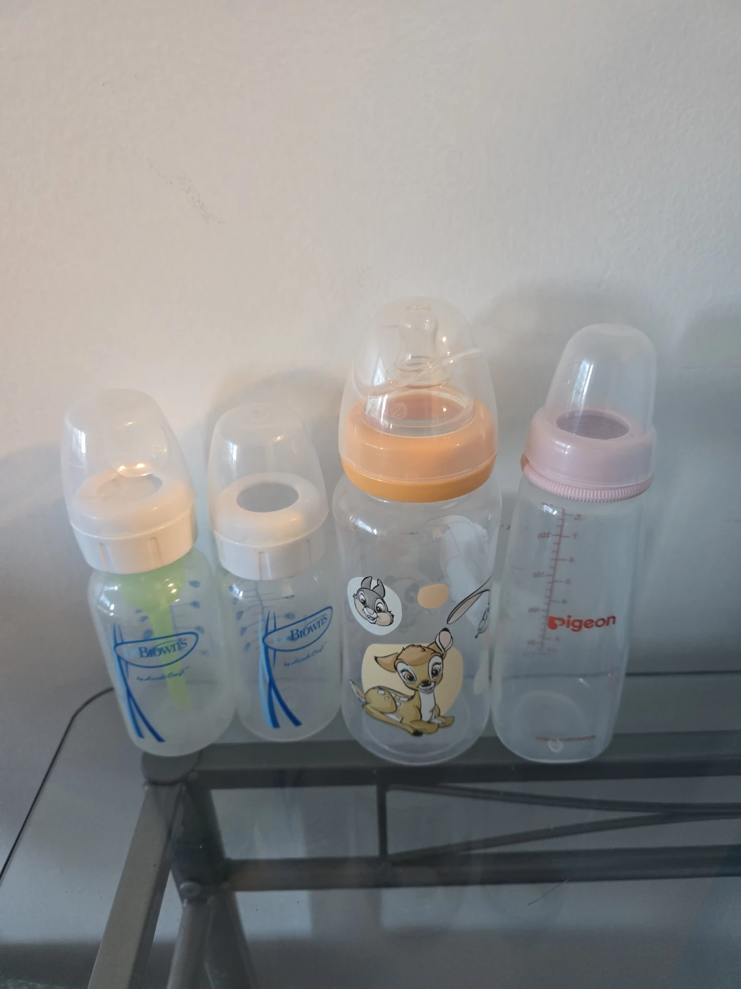 Baby Bottle Bundle - Brown's, Pigeon, Disney