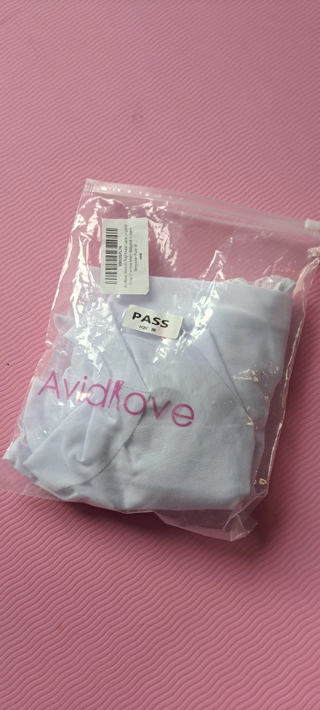 Avidlove White Lace Babydoll Lingerie Set - photo 2