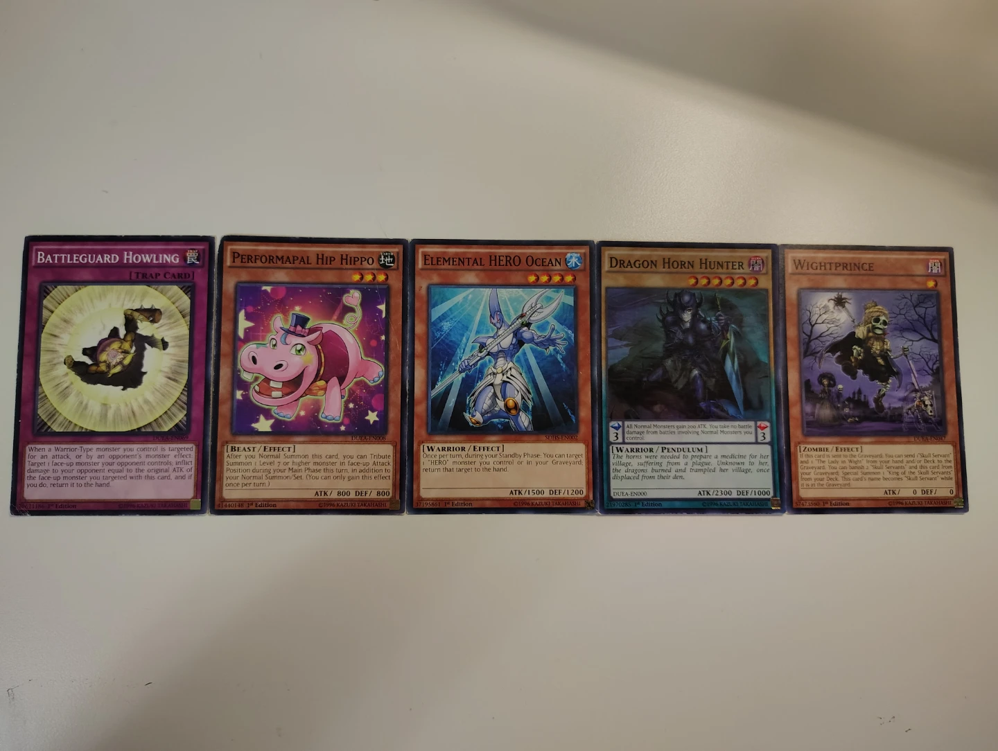 Collection of Yu-Gi-Oh! Trading Cards