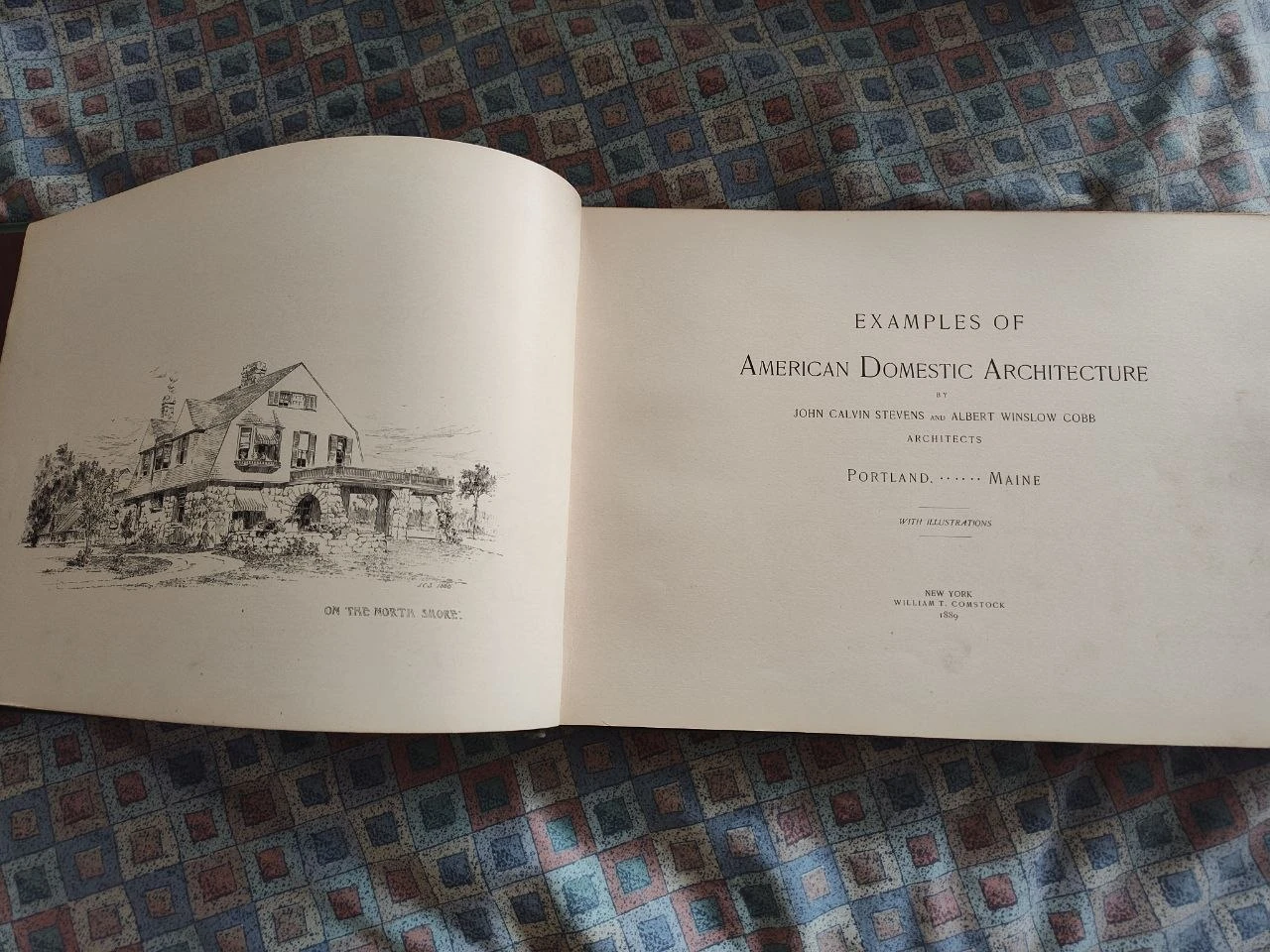 1st Edition Rare 1889 Examples of American Domestic Architecture - photo 3