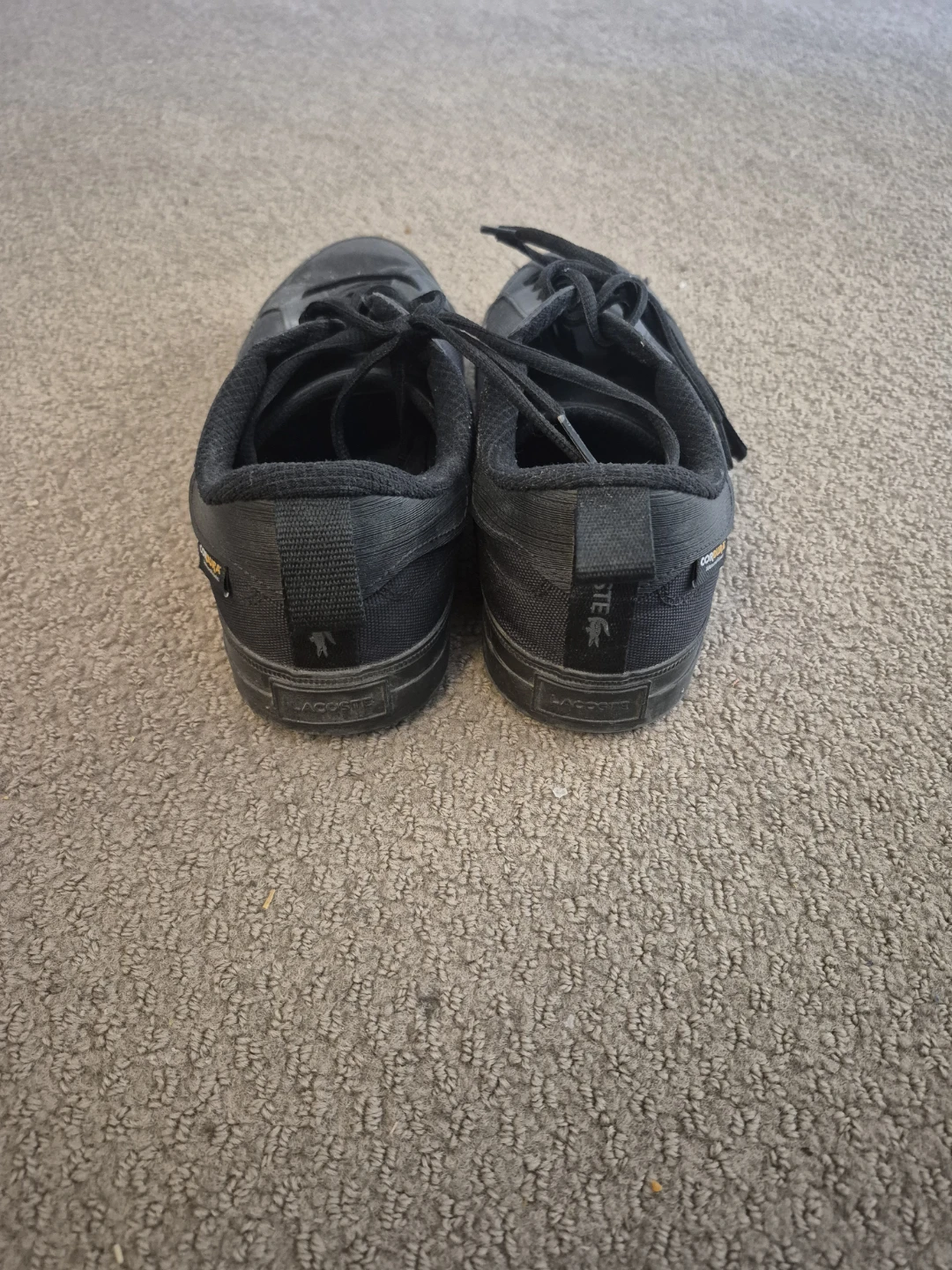 Lacoste Black Canvas Sneakers - photo 4