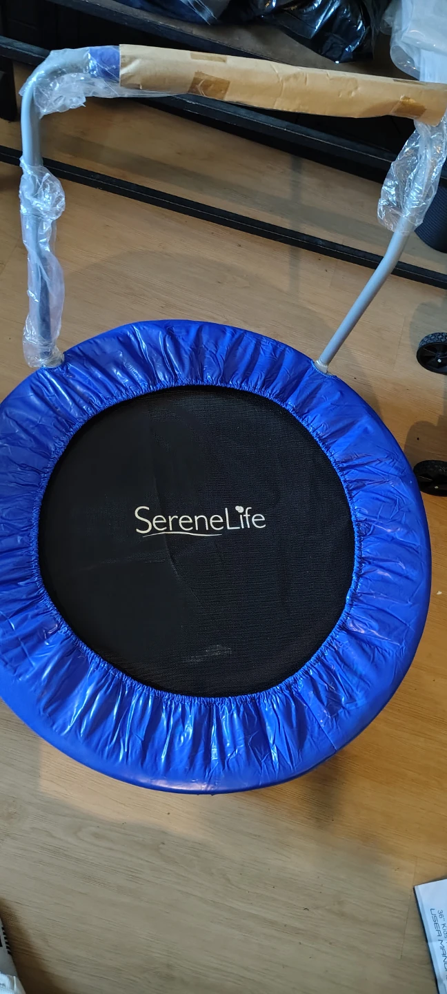 SereneLife 36" Kids Trampoline SLSPT365 with Handle - photo 3