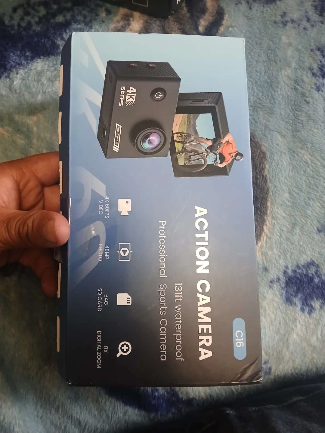 ACTION CAMERA C16 4K 60FPS 13ft Waterproof Sports Camera