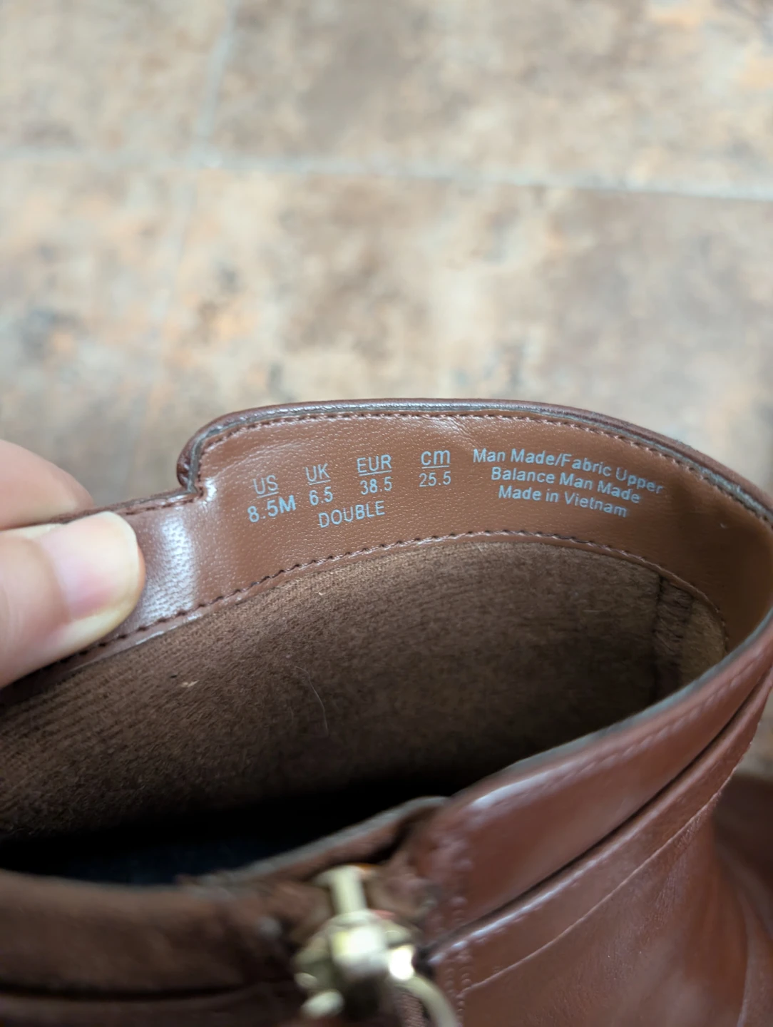 Dr. Scholl's Brown Wedge Ankle Ergonomic Comfy Boots Size 8.5 - photo 2
