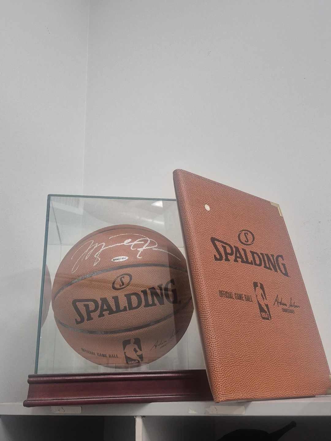 Michael Jordan Autographed Spalding Basketball