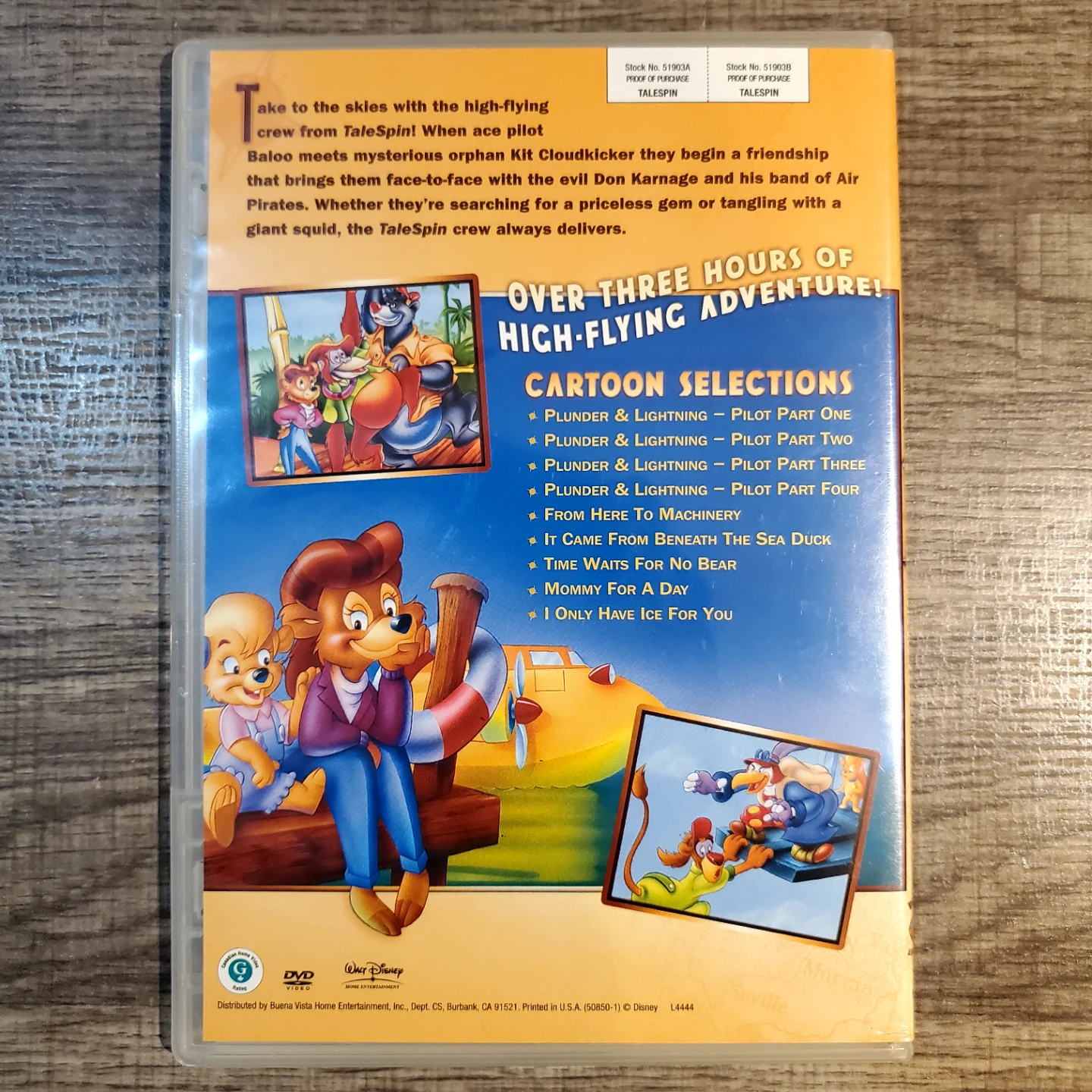 🎬 Disney's TaleSpin Volume 1 - A 3 DVD Box Set - photo 4