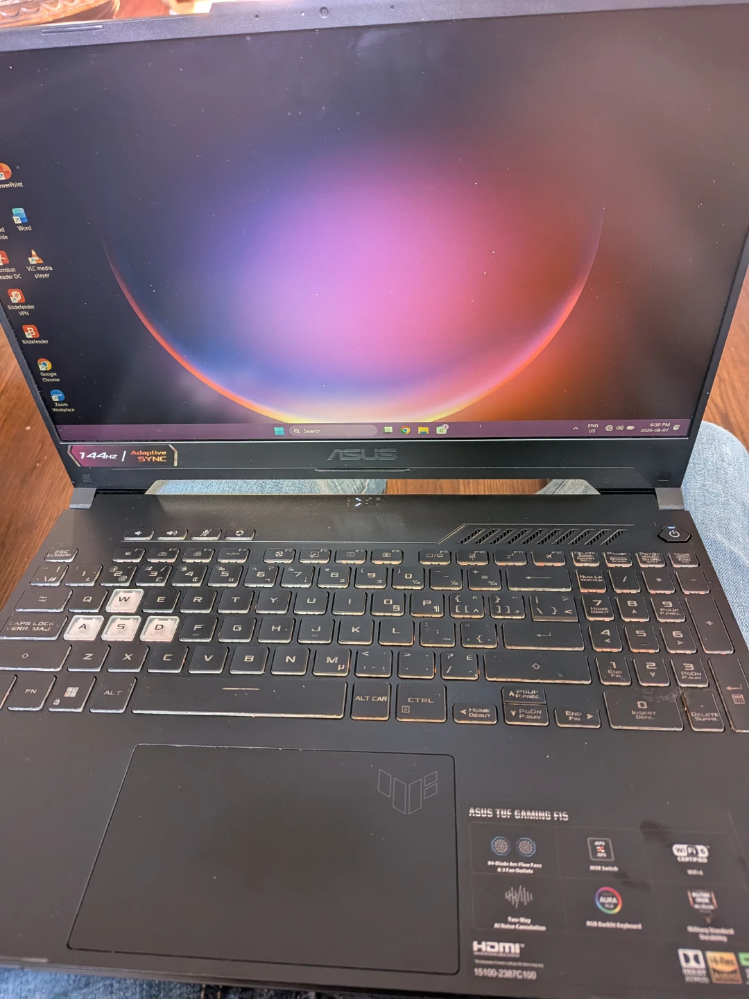 ASUS TUF FX507ZC4 GAMING LAPTOP