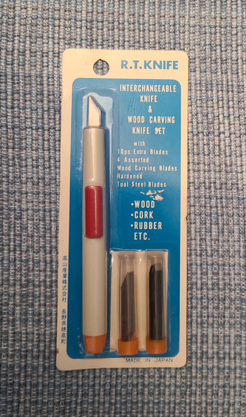 Vintage R.T. Knife Interchangeable Wood Carving Set - photo 3