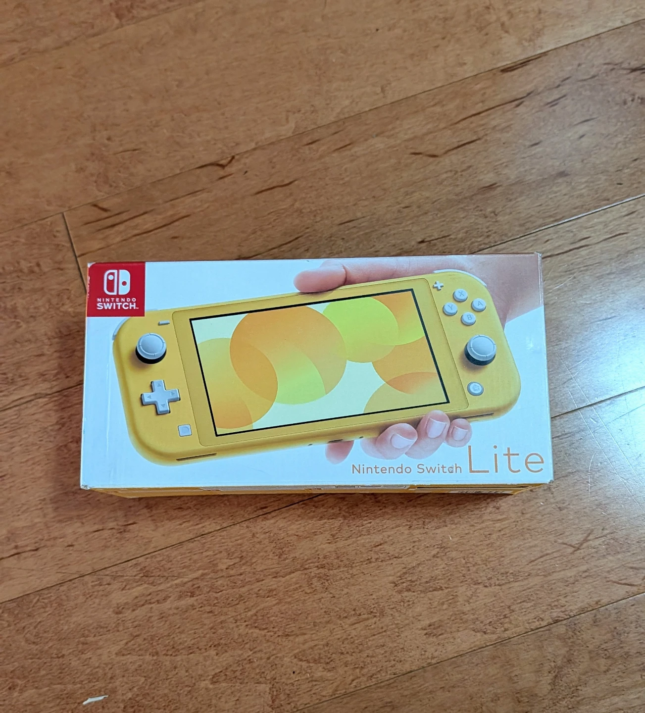 Yellow Nintendo Switch Lite