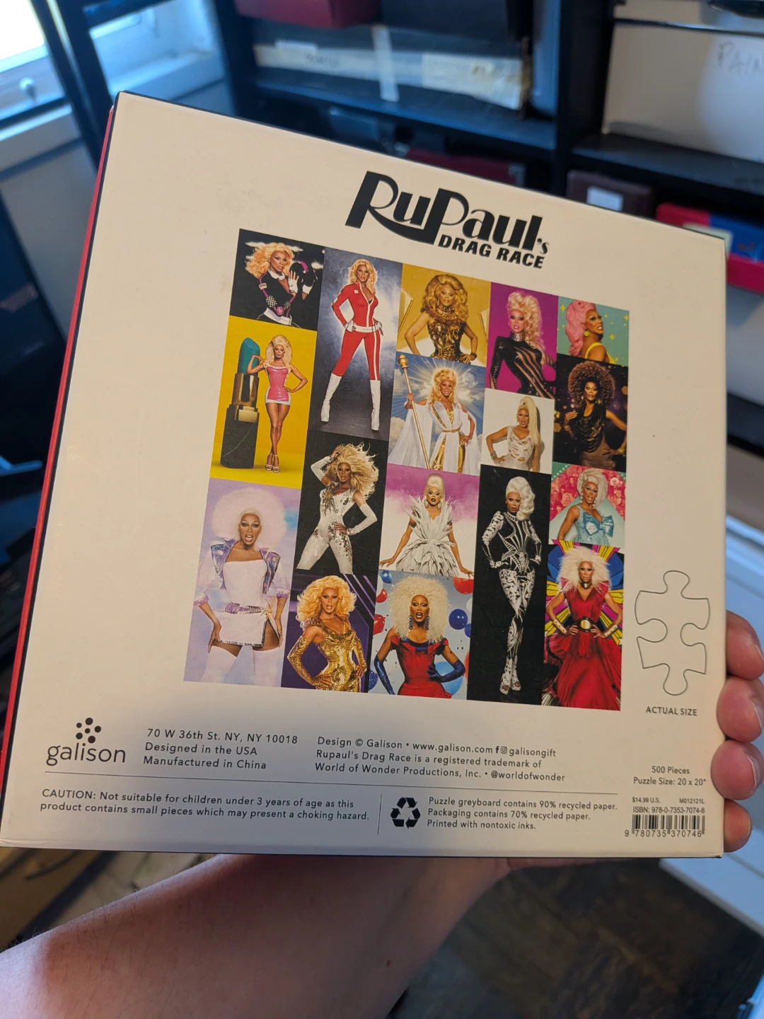 RuPaul puzzle - photo 2