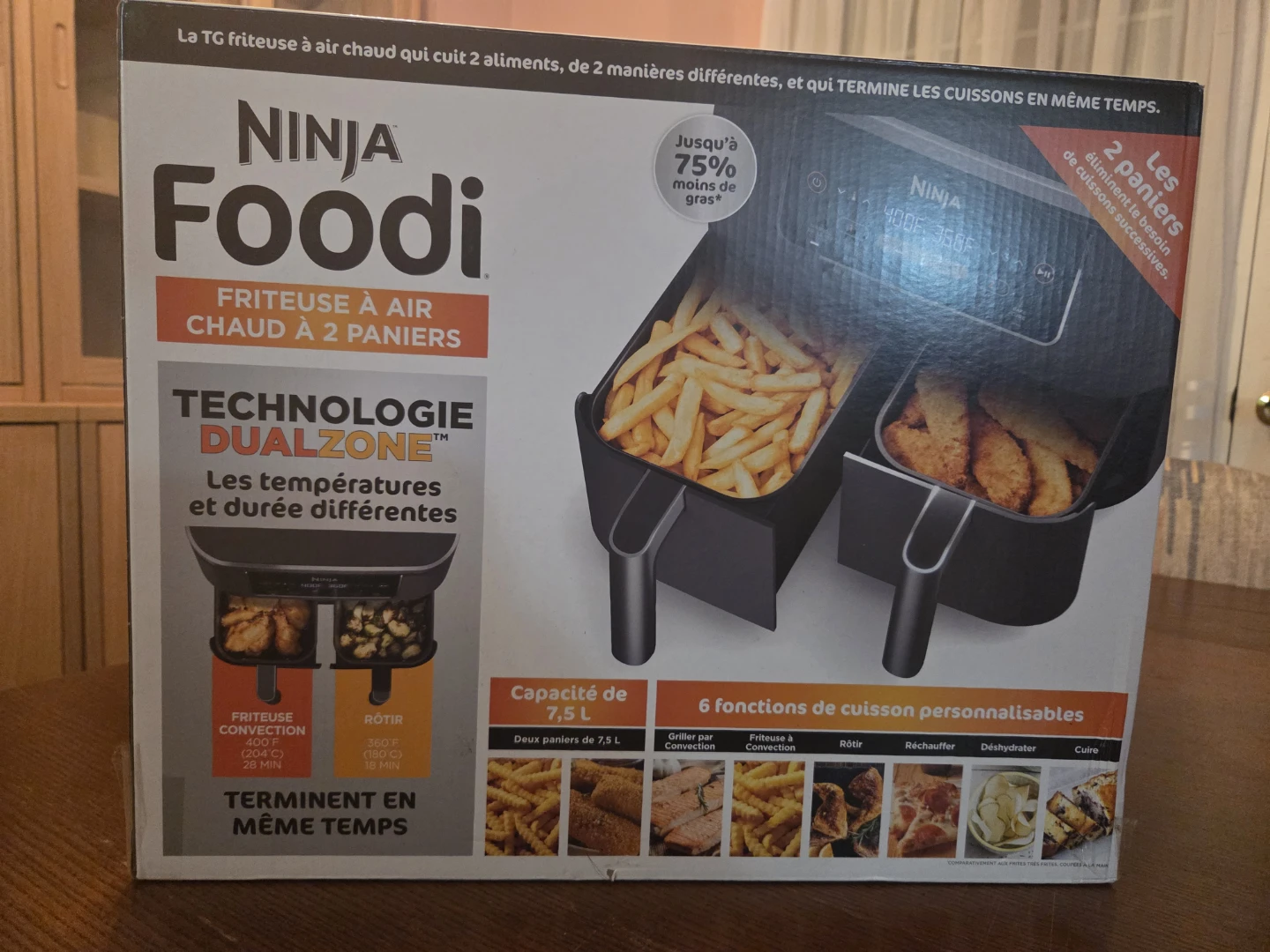 Ninja Foodi 2-Basket Air Fryer - photo 2