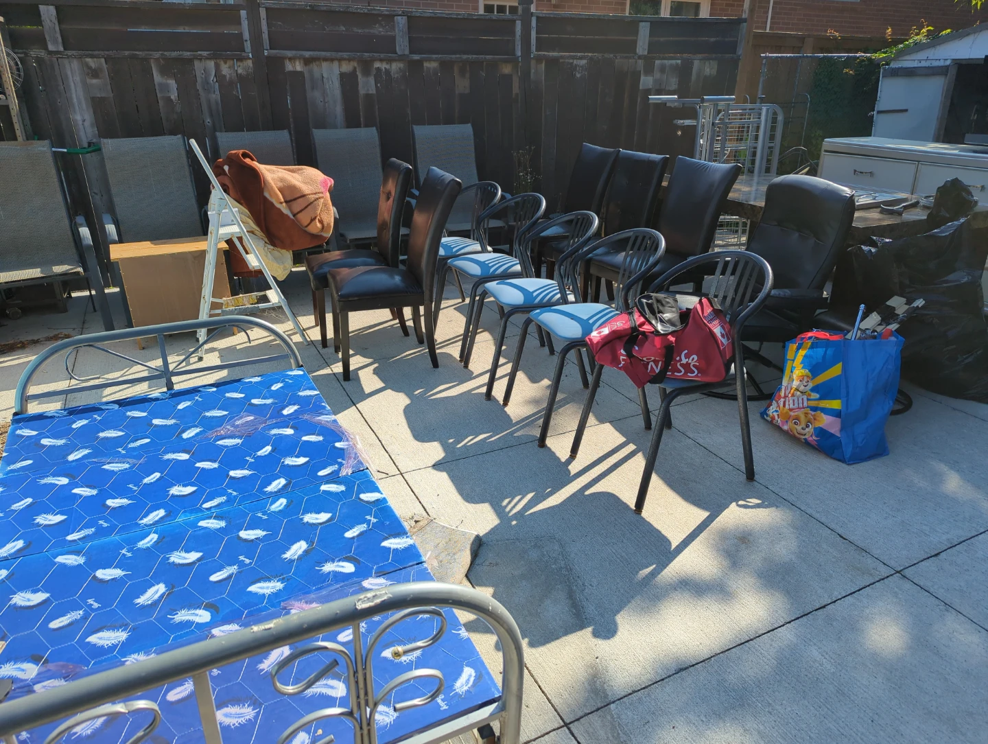 Assorted Items and yard furniture