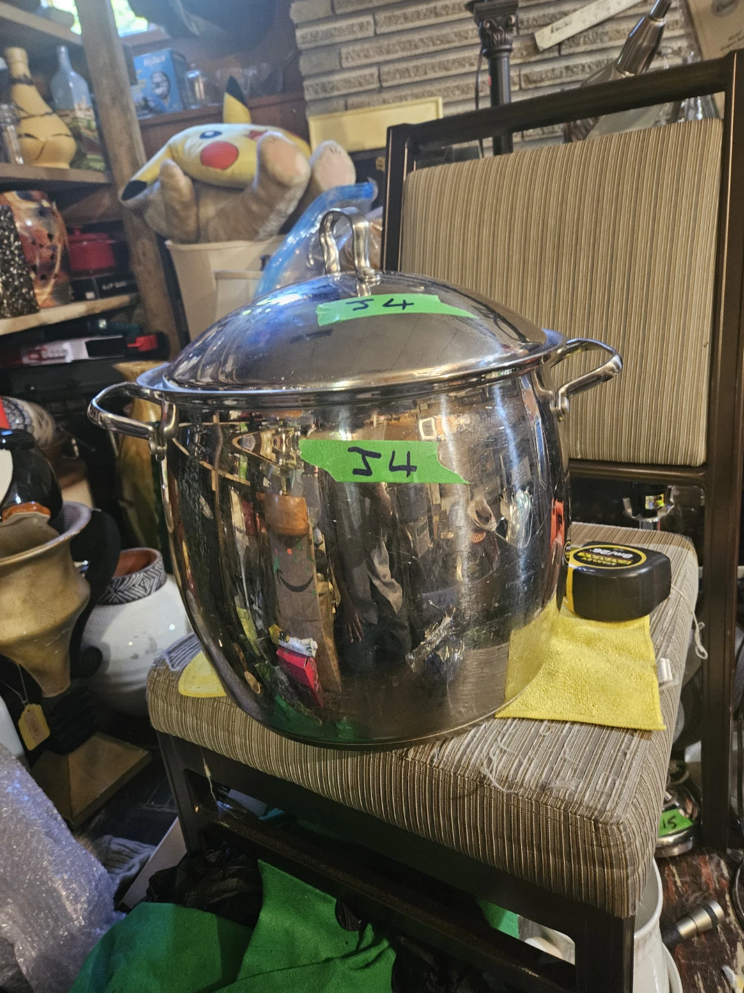 Stainless Steel Stock Pot with Lid - photo 2