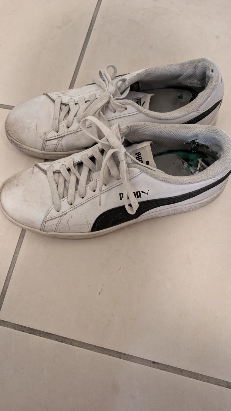 Puma White Sneakers Size 10 - photo 3