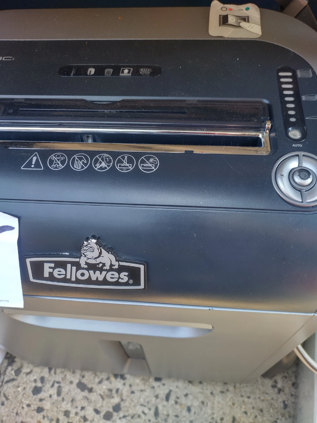 Fellowed paper shredder - photo 2