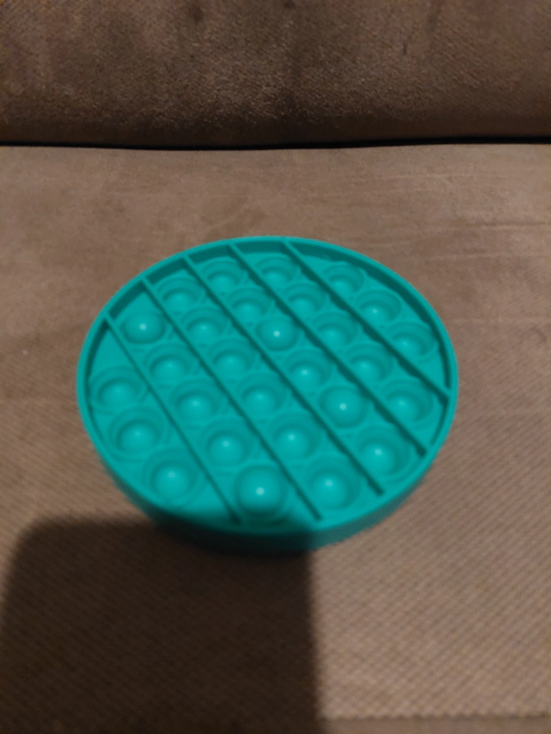 Teal Round Pop-It Fidget/sensory Toy - photo 2