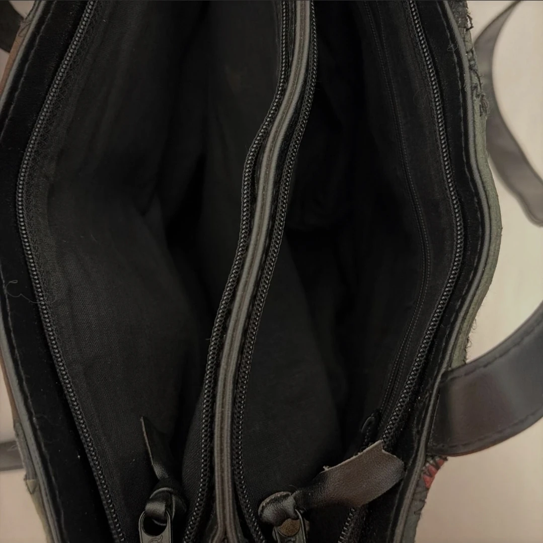 Patchwork Leather Tote Bag - photo 5
