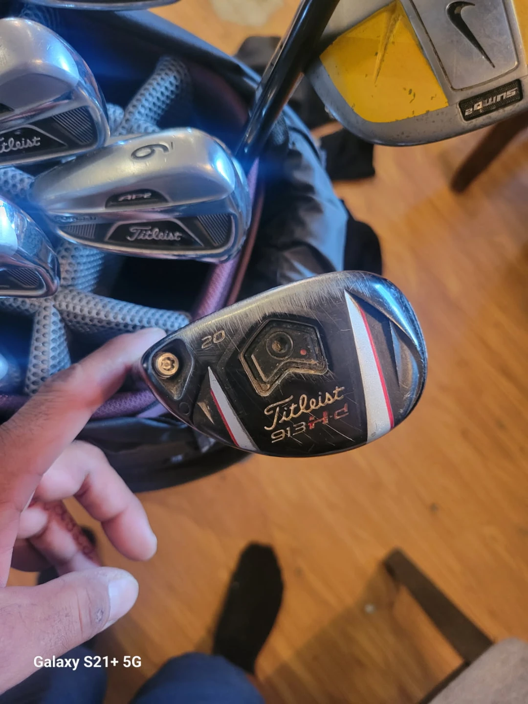 Titleist TS2 Driver and Ping Golf Bag