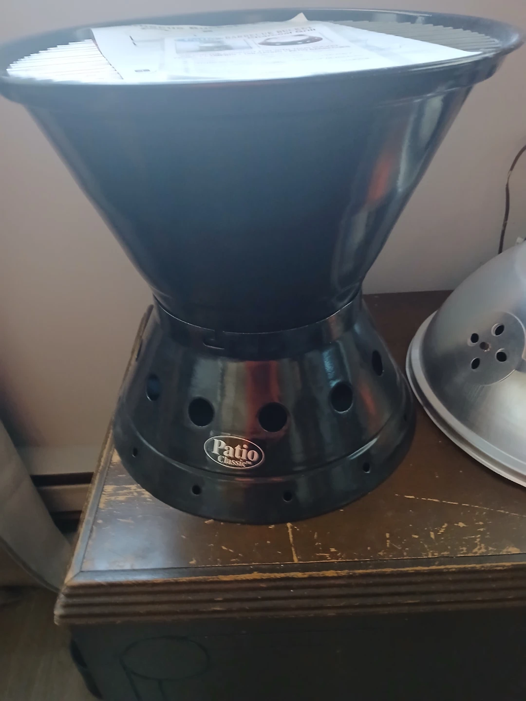 Patio Classic Barbecue Bucket Charcoal Grill - photo 4