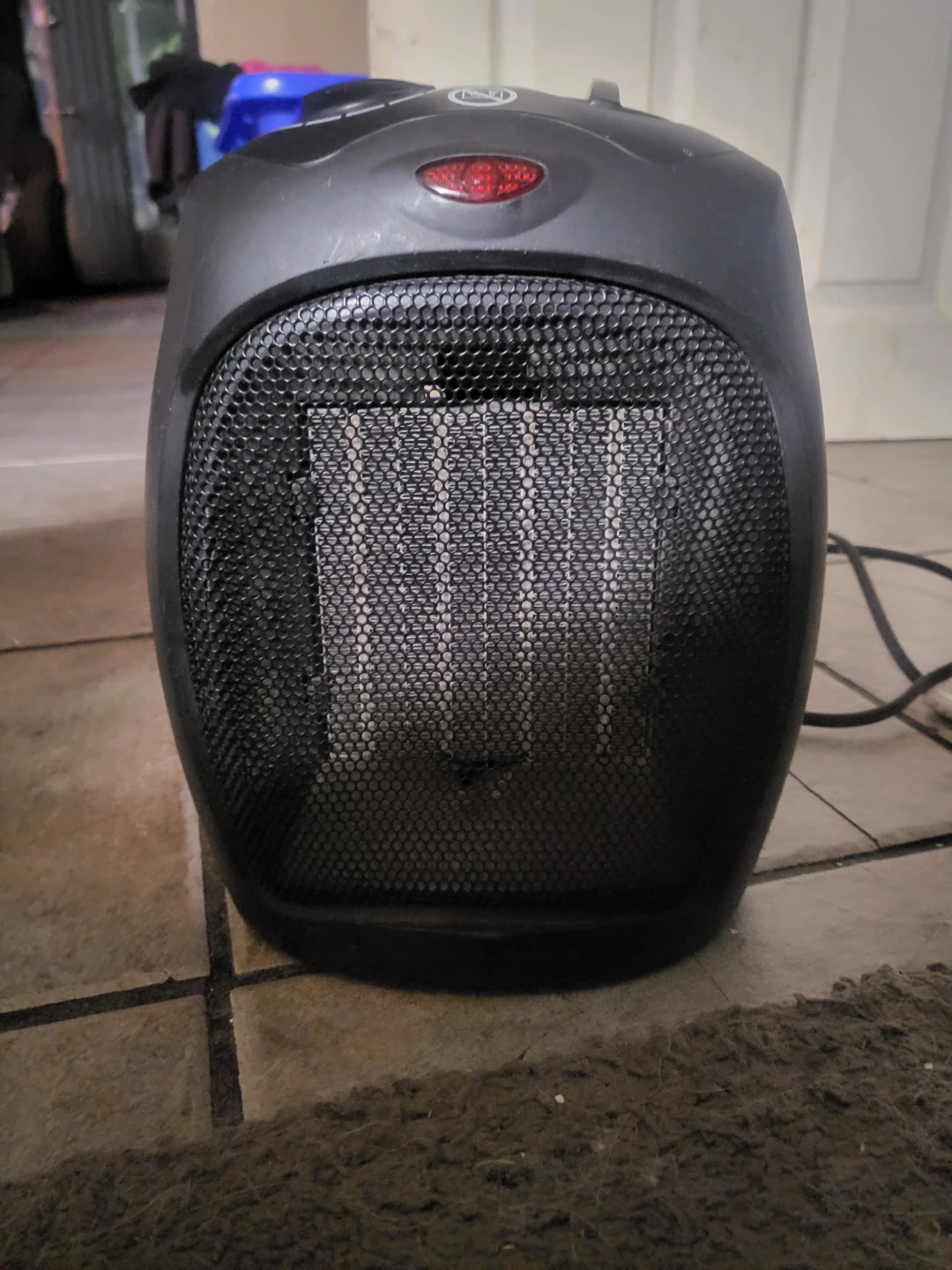 Black Portable Ceramic Space Heater
