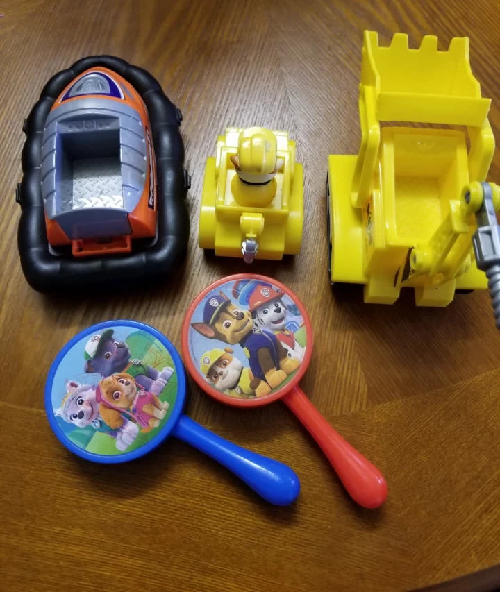 Paw Patrol Toy Vehicles and Rattles