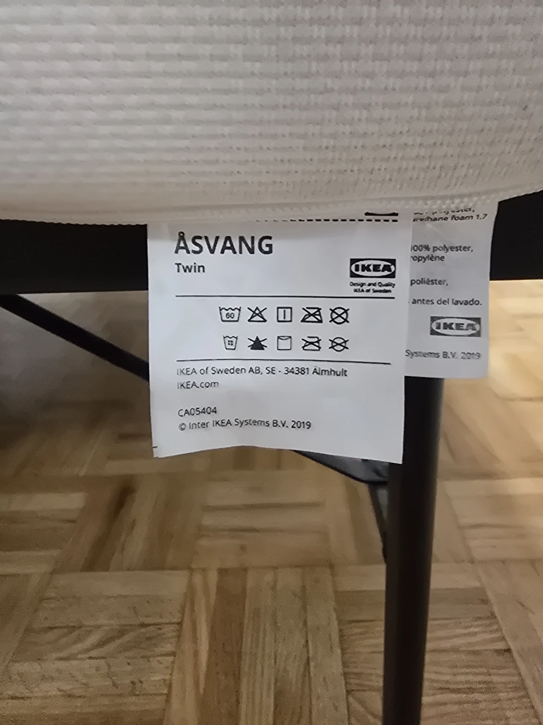 IKEA ÅSVANG Twin Mattress and Frame - photo 2