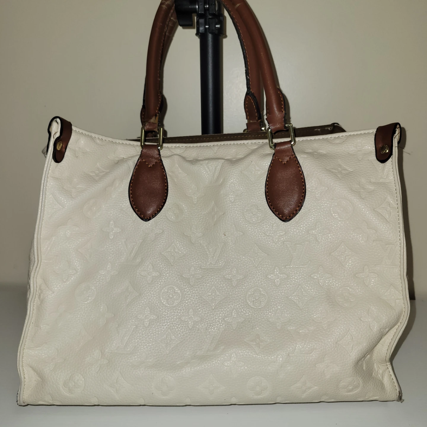 White  Bag with Scarf - photo 4